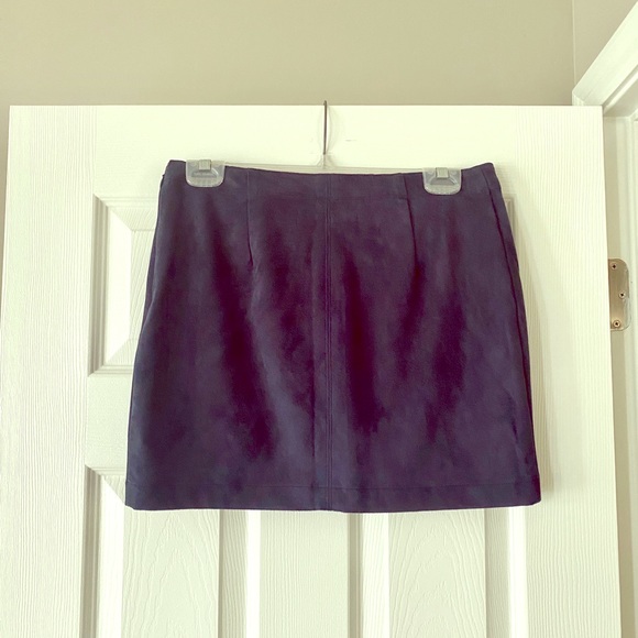 Abercrombie & Fitch Dresses & Skirts - Suede look mini skirt